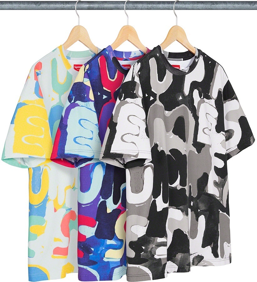 Painted Logo S/S Top